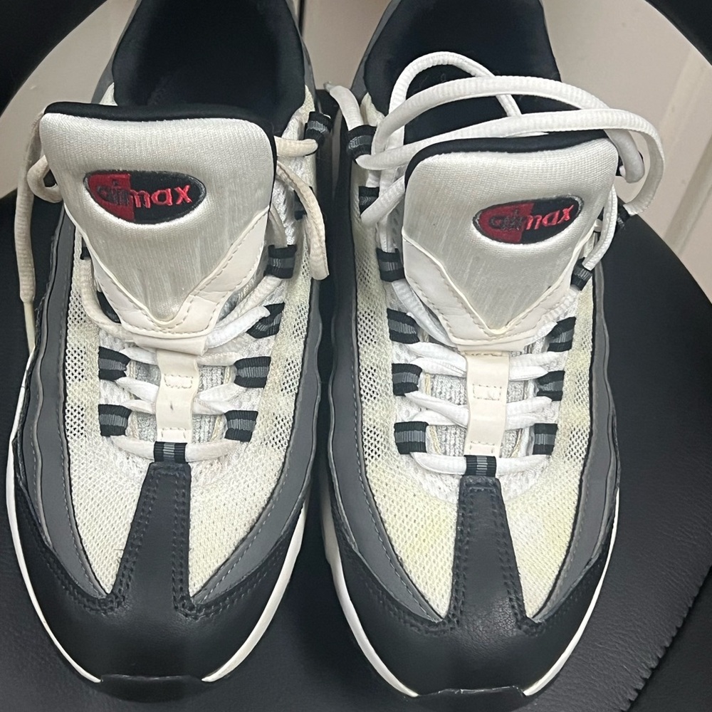 Nike Air Max 95’ Sneakers in Black, White, and Cream